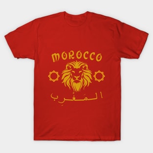 Morocco football fans tshirt T-Shirt